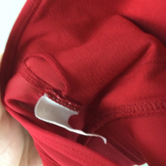 Zyia All-Star One More Rep Mesh Zip Back Red Sports Bra Size Small - Picture 10 of 12